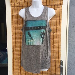 Male graphic tank top